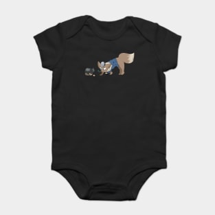 detective Dog! Baby Bodysuit